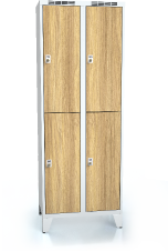 Divided cloakroom locker ALDERA with feet 1920 x 700 x 500